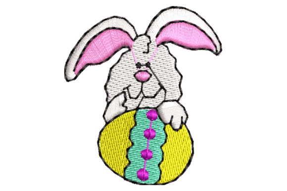 Bringing Creativity to Life with a Whimsical Rabbit Embroidery Design