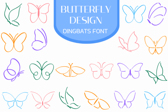 Butterfly Design: Transforming Digital Typography with Whimsical Visual Elements
