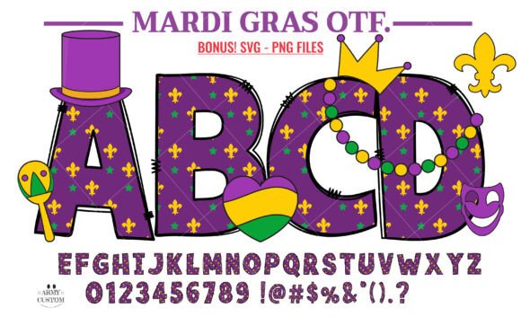 Celebrating Culture and Design: The Strategic Impact of Mardi Gras Fleur De Lis Typography