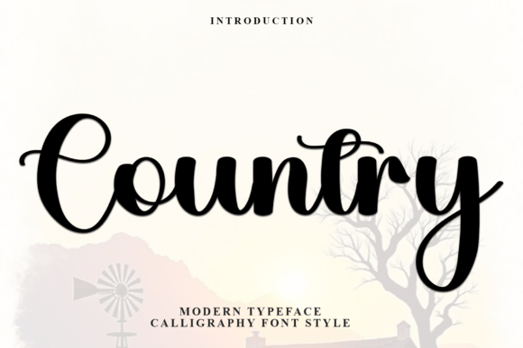 Country: Elevating Holiday Design with Whimsical Typography