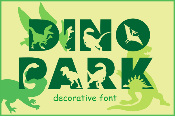 Dino Park: Merging Prehistoric Wonder with Graphic Design Creativity