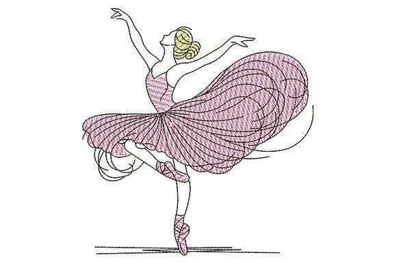 Elegant Ballerina: Elevating Your Embroidery Projects with Grace and Precision