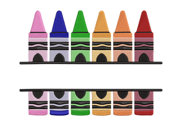 Elevating Educational Branding with the Crayon Banner Design