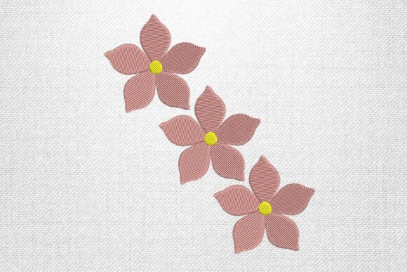 Elevating Everyday Textiles with Minimalist Floral Embroidery