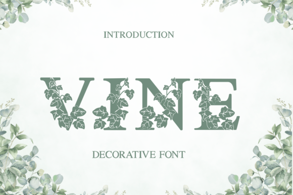 Evaluating Vine: A Decorative Serif Font for Nature-Inspired Design