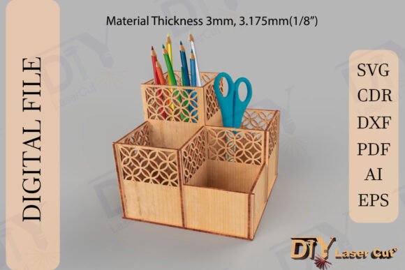 Geometric Desk Organizer Laser Cut File: A Practical Guide for Makers and Sellers