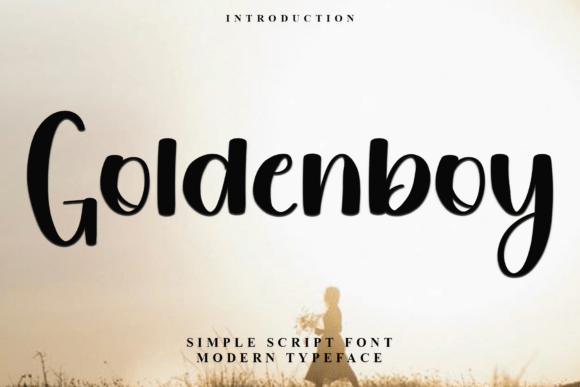 Goldenboy: A Festive Font for Holiday Designs