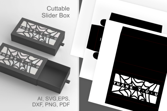 Halloween Thank You Window Drawer Box Guide