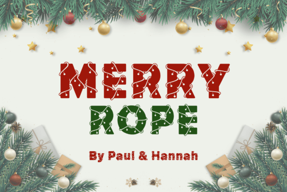 Illuminate Your Designs: The Festive Power of Merry Rope