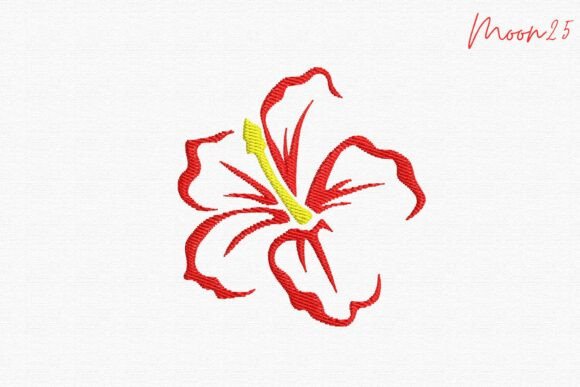 Integrating the Outline Hibiscus Flower into Your Creative Workflow