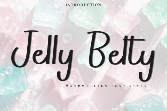 Jelly Belty: A Festive Typeface for Holiday Design Projects