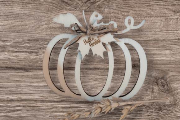 Laser Cut Hello Autumn Pumpkin Guide