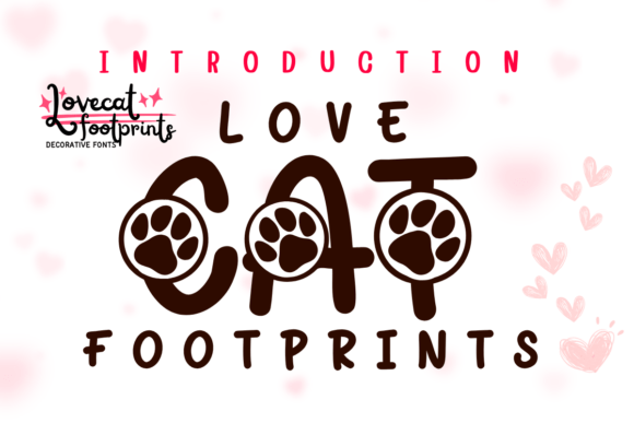 Love Cat Footprints: Infusing Personality into Modern Digital Design