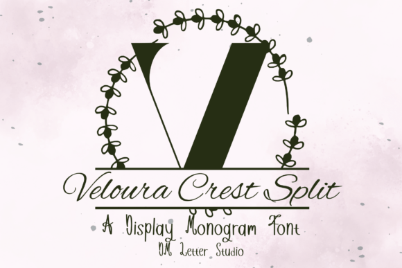 Mastering Personalized Design with Veloura Crest Split Monogram