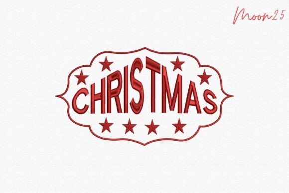 Mastering the Christmas Badge Text Embroidery Design for Professional Holiday Projects