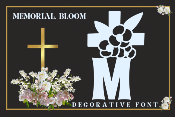 Memorial Bloom: Elevating Your Design Projects with a Decorative Touch