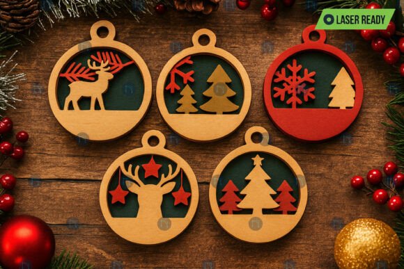 Streamlining Holiday Production with a Christmas Decor Laser Cut SVG Bundle