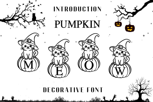 Unwrapping the Charm of Pumpkin Meow: A Guide to Using This Decorative Font in Modern Design