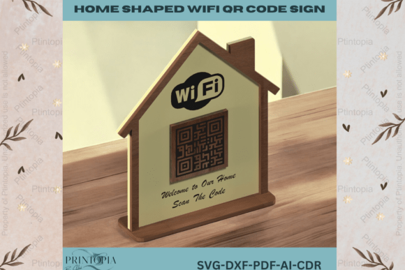 WiFi QR Code Sign File 223: A Modern Welcome